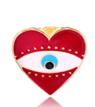 Load image into Gallery viewer, Demon Eye Ring, Lip Ring, Heart Ring Collection
