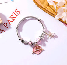 Load image into Gallery viewer, DIY Adjustable Stainless Steel Bracelet with Crystals
