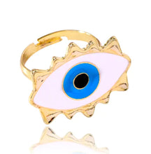 Load image into Gallery viewer, Demon Eye Ring, Lip Ring, Heart Ring Collection
