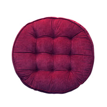 Load image into Gallery viewer, Round Corduroy Floor Cushion for Meditation and Relaxation
