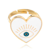 Load image into Gallery viewer, Demon Eye Ring, Lip Ring, Heart Ring Collection

