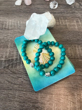 Load image into Gallery viewer, Marble Chakra Beaded Buddha Head Bracelet
