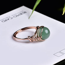 Load image into Gallery viewer, Spiritual Crystal Gemstone Ring
